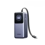 UGREEN PB723 130W 20000mAh Power Bank with Built-in Cable (55365B) (New)