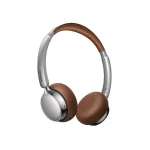 UGREEN Studio Plus 80Hrs Active Noise-Cancelling Headphones Silver Mist Leather Brown 95629 (New)
