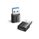 UGREEN US701 (45275) USB-A Male to USB-C Female Adapter Set 2-Pack, Up to 10 Gbps (New)