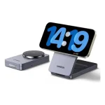 UGREEN W528 MagFlow 2-in-1 15W Magnetic Wireless Charger (45056) (New)
