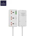 WIWU Cube GaN Power Strip 7-in-1 | 30W USB-C Fast Charging (New)