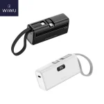 WIWU Wi-P044 Espresso 5000mAh Mini USB-C Power Bank (New)