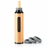Wooden Portable Ash Holder with Lid (New)
